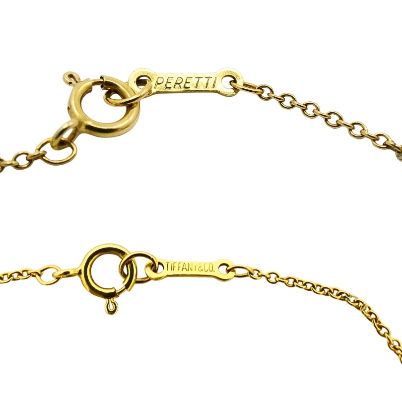 Elsa Peretti Tiffany & Co. 18k Gold Calla Lily Pendant Necklace
