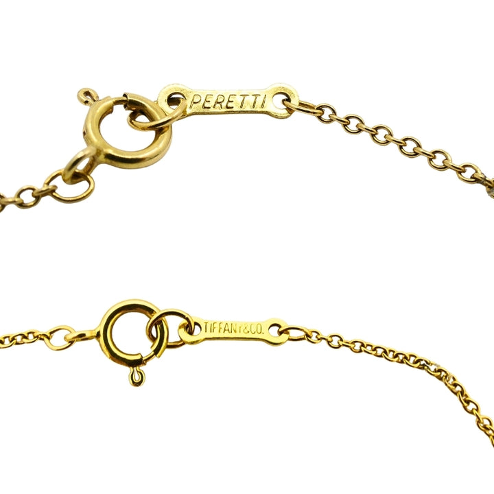 Elsa Peretti Tiffany & Co. 18k Gold Calla Lily Pendant Necklace