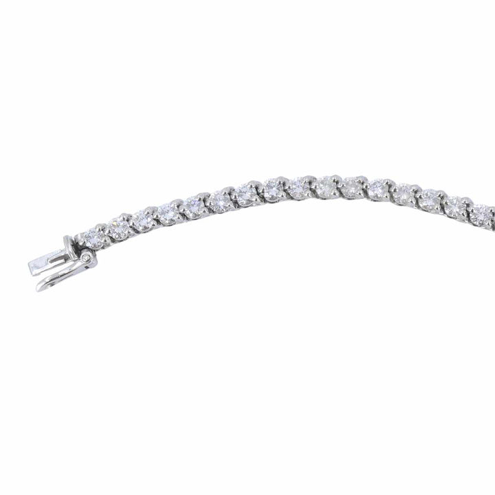 Vintage Cartier Platinum Diamond Tennis Bracelet