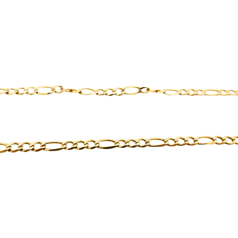 14K Gold  Gemstones Clover Pendant Necklace