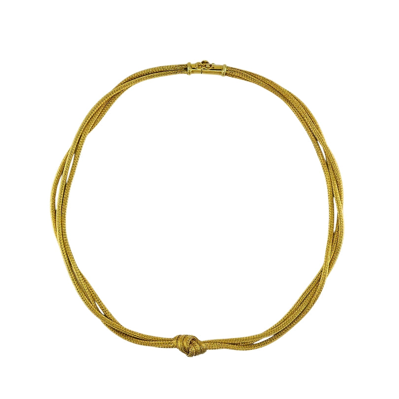 Roberto Coin 18k Gold Multi-Strand Knot Necklace