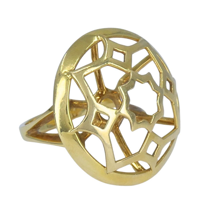 Paloma Picasso for Tiffany & Co. Zellige 18k Gold Dome Ring