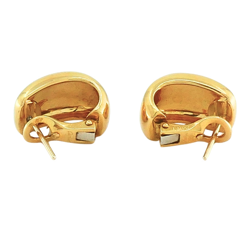 Cartier Nouvelle Vague 18k Yellow Gold Earrings