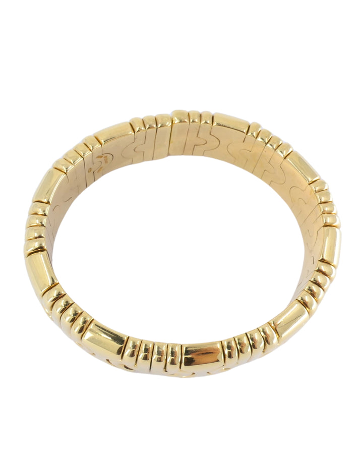 Bvlgari 18k Bulgari Cuff Parentesi Bracelet Size Small