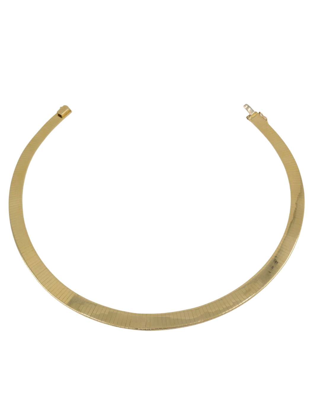 Italian Collar Necklace 14k Gold Estate Jewelry