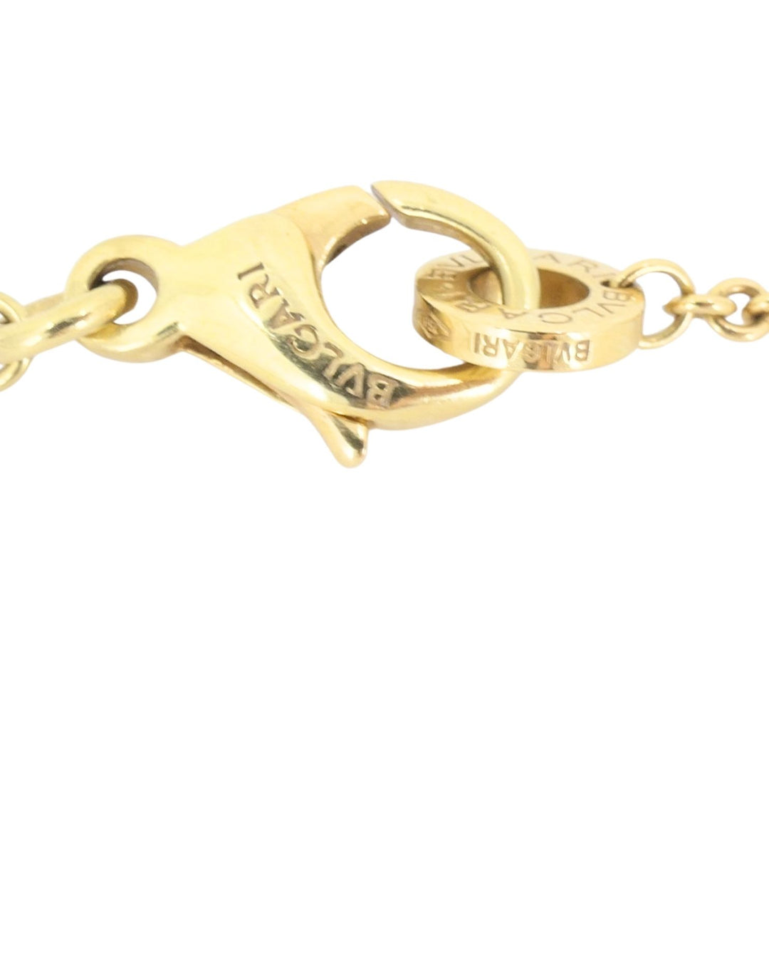Bvlgari Bulgari Parentesi Pendant 18k Gold Chain Adjustable Length Necklace
