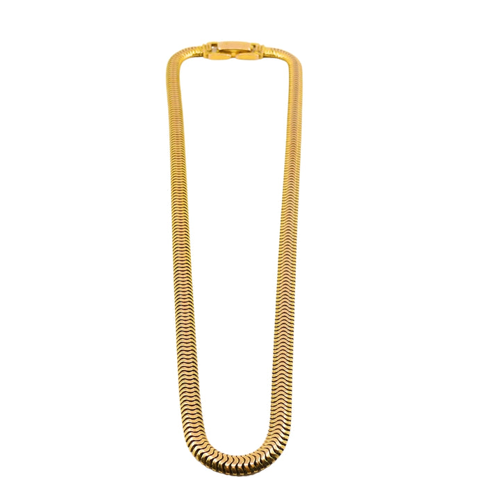 Vintage 14k Gold Snake Chain Necklace