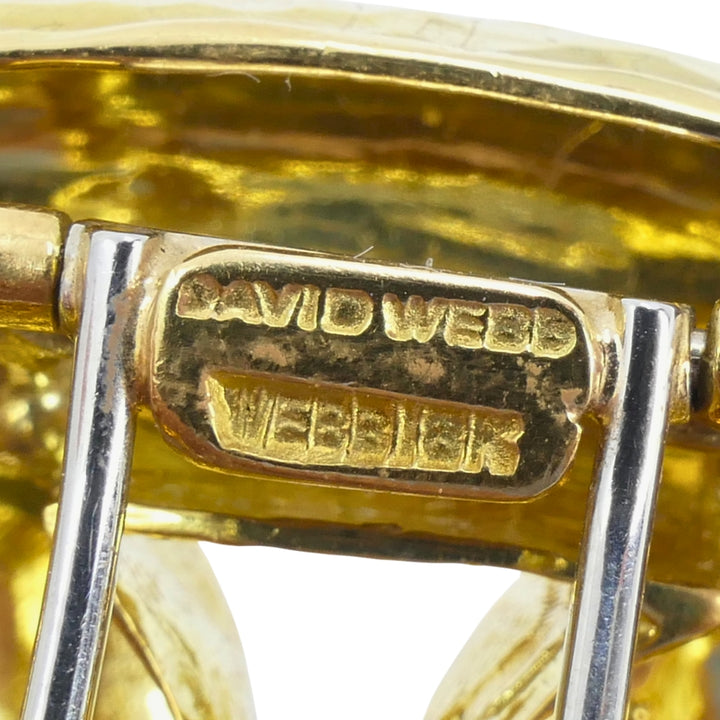 Vintage David Webb 18k Gold Necklace Removable Pendant Brooch Sautoir