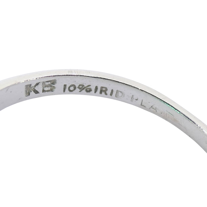 Colombian Emerald Engagement Ring GIA Platinum Diamond