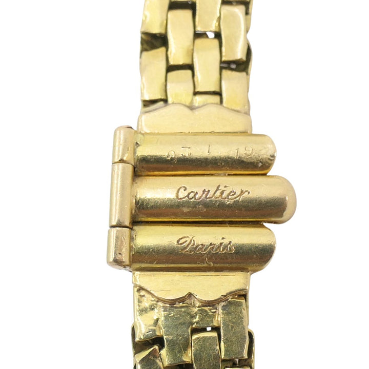 Cartier Paris 18k Gold Flexible Link Collar Necklace Mid-Century