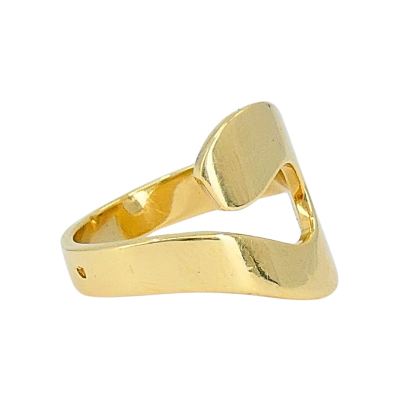 Cartier Paris 18k Gold Modernist Ring