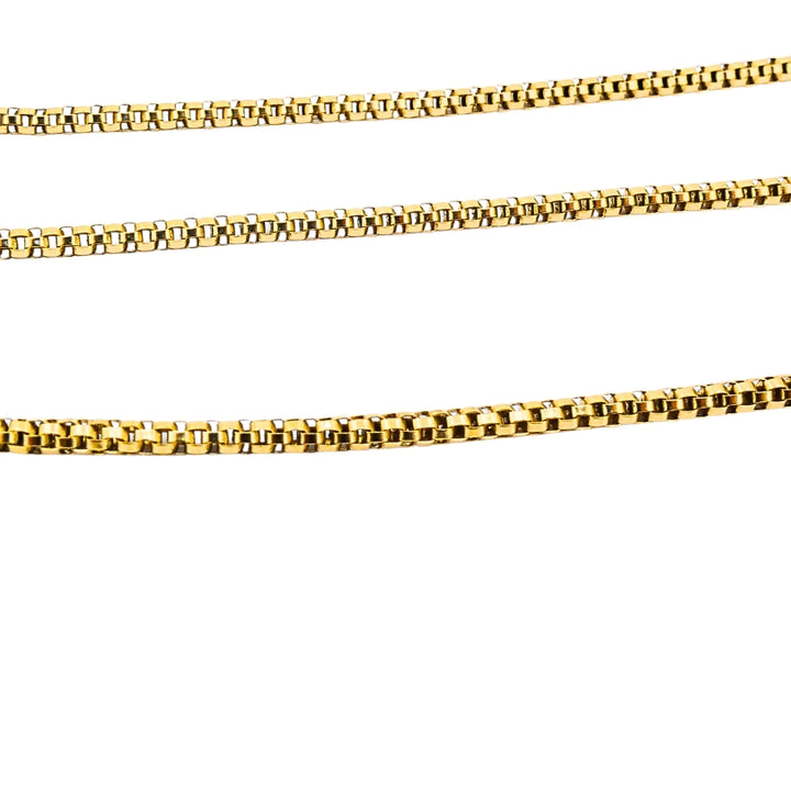 Vintage Cartier 14k Gold Tennis Racket Pendant & 14k Chain (Unsigned) Necklace