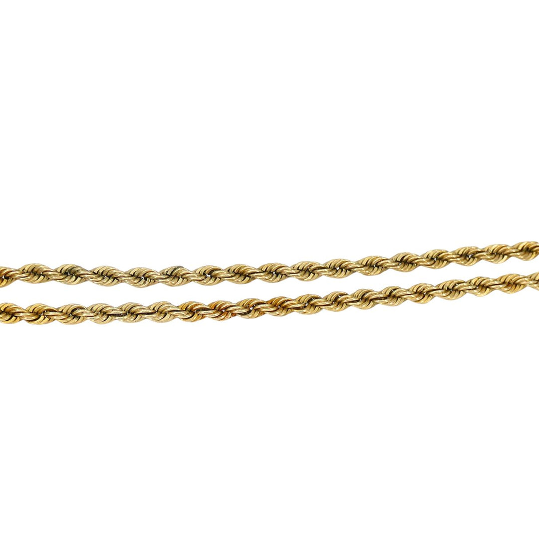 Vintage 14k Gold Diamond Ancient Coin Pendant Necklace