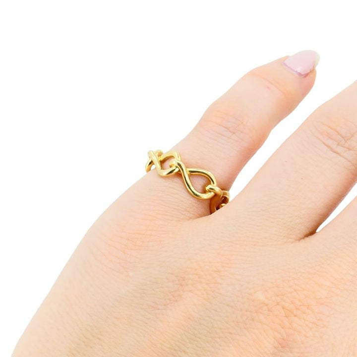 Cartier Maillon Infini De 18k Gold Ring