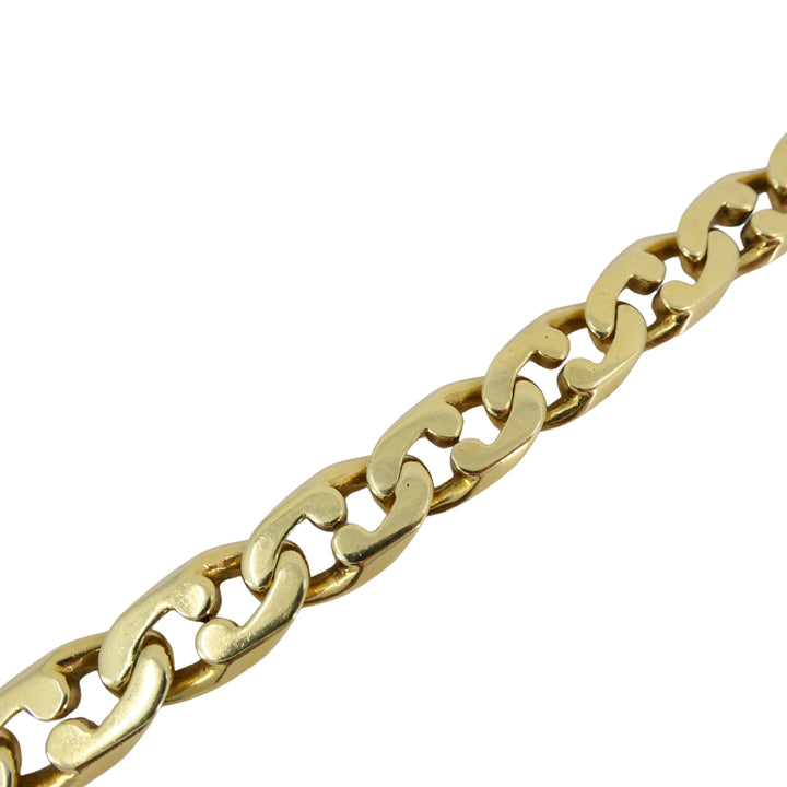 Vintage Tiffany & Co. 18k Gold Chain Bracelet Flat Link