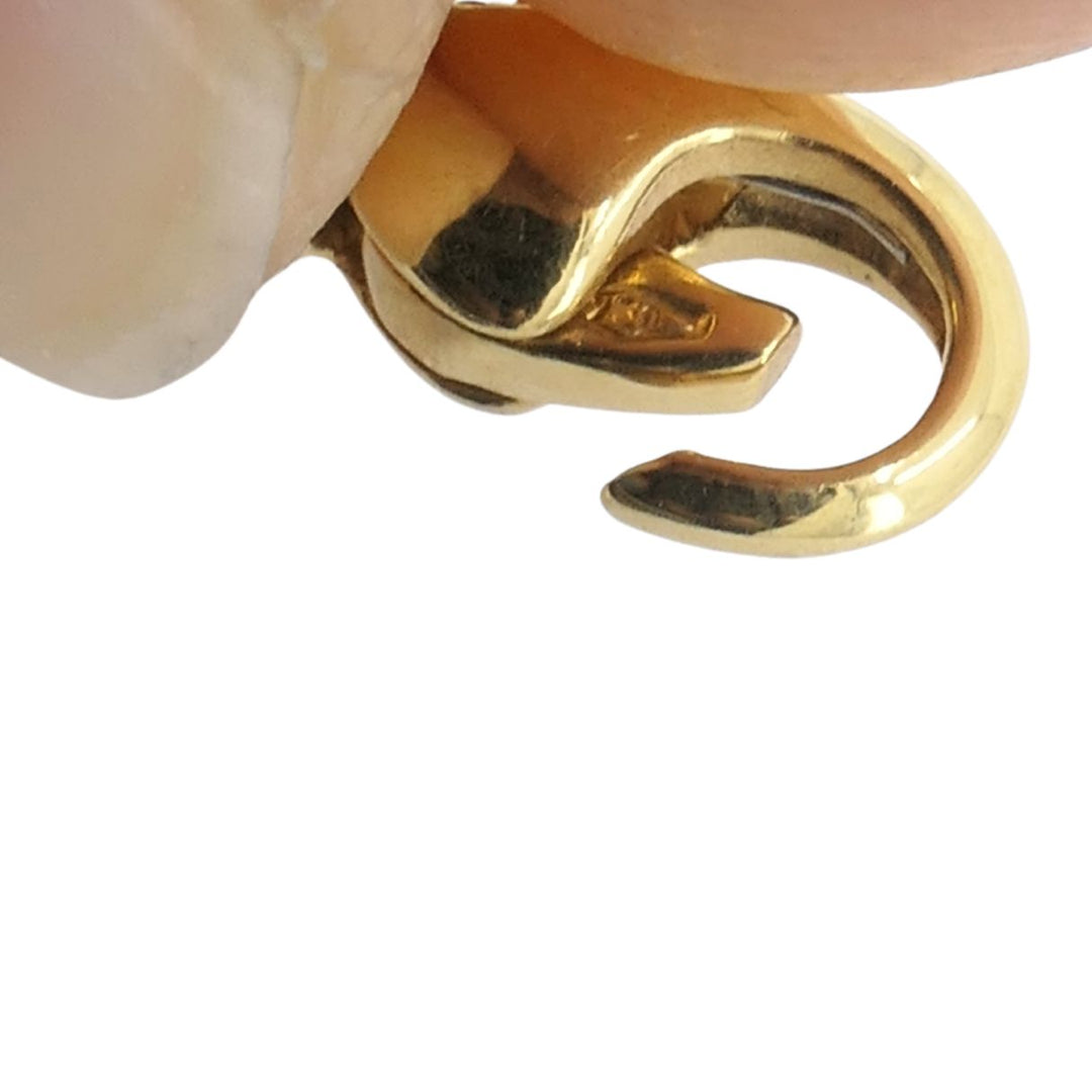 Vintage Bvlgari 18k Gold Ancient Coin Monete Bulgari Pendant