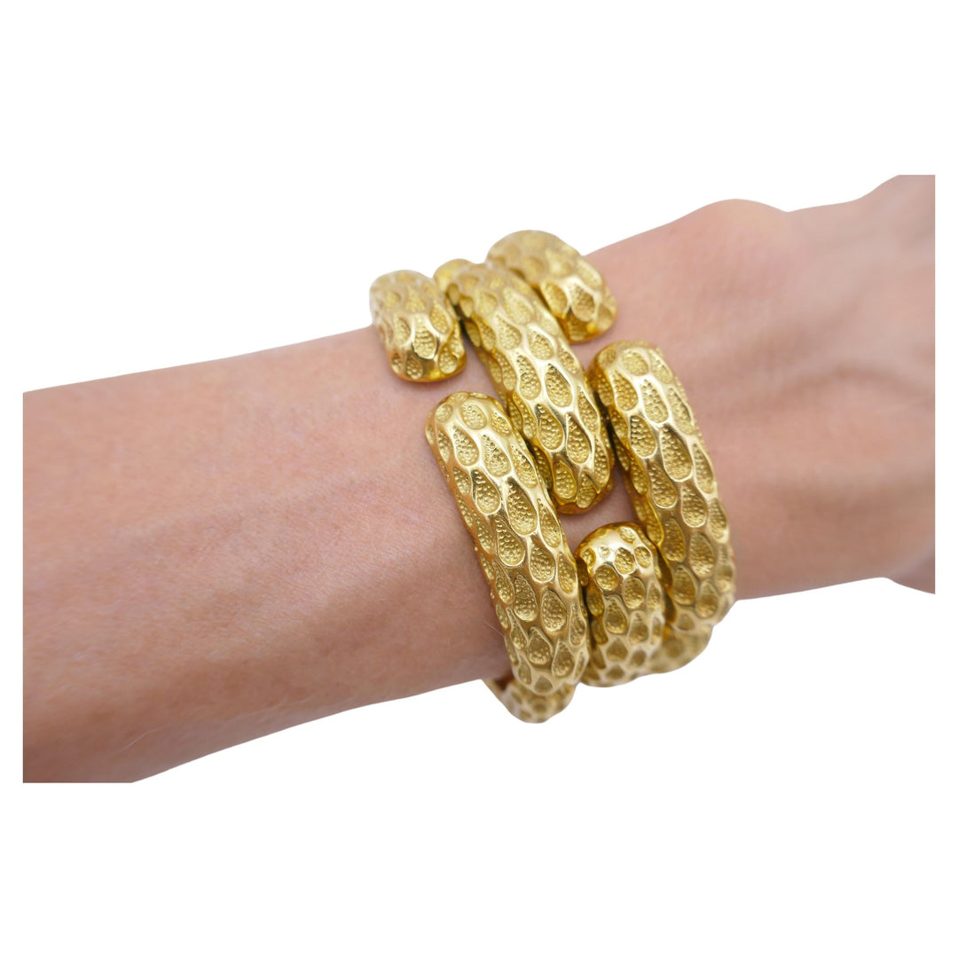 Tiffany & Co. Bracelet 18k Gold, Snake Bracelet