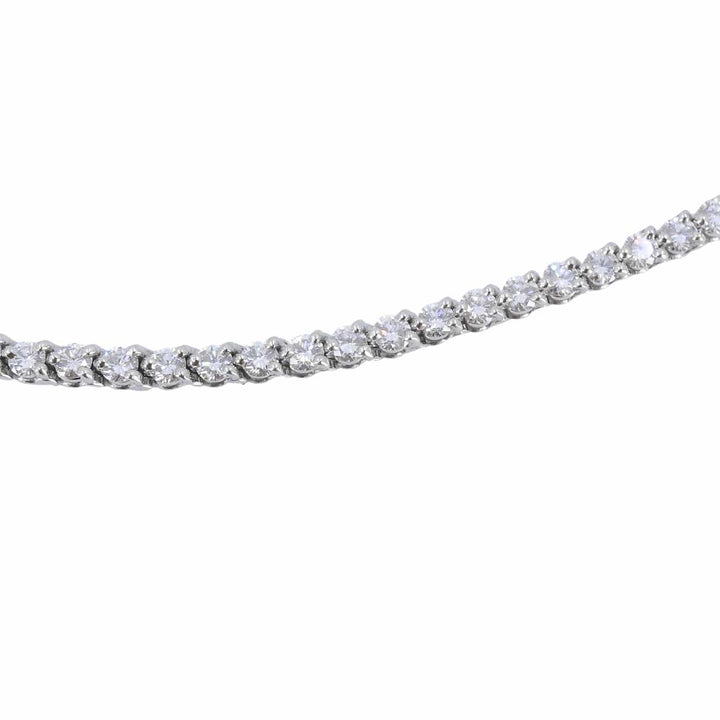 Vintage Cartier Platinum Diamond Tennis Bracelet