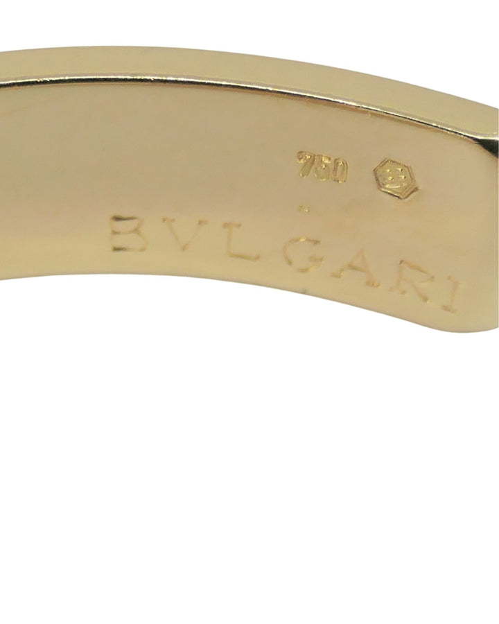 Bvlgari Bulgari 18k Gold Pair of Bracelets Set Diamond Sapphire