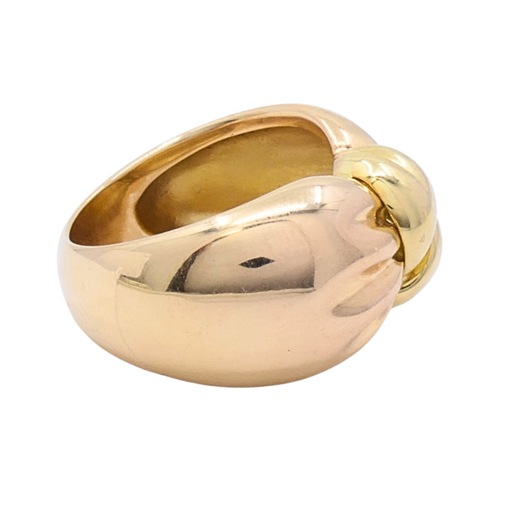 Van Cleef & Arpels 18k Two-Tone Gold Knot Ring