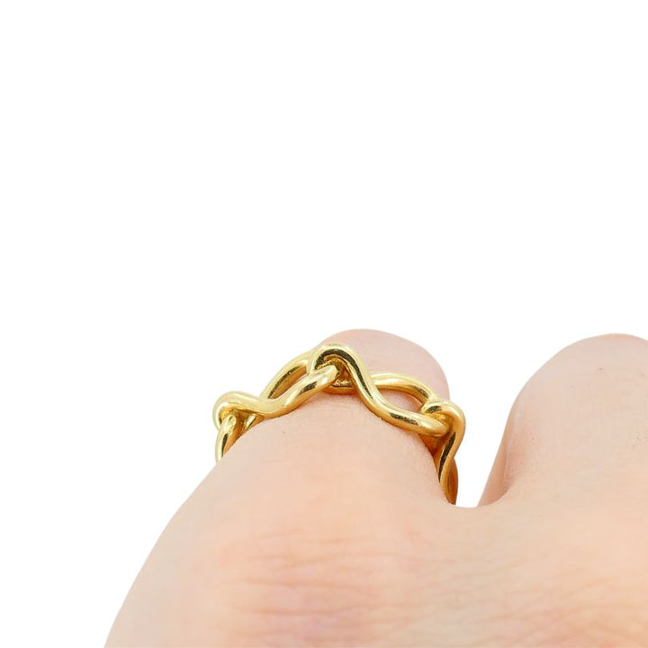 Cartier Maillon Infini De 18k Gold Ring