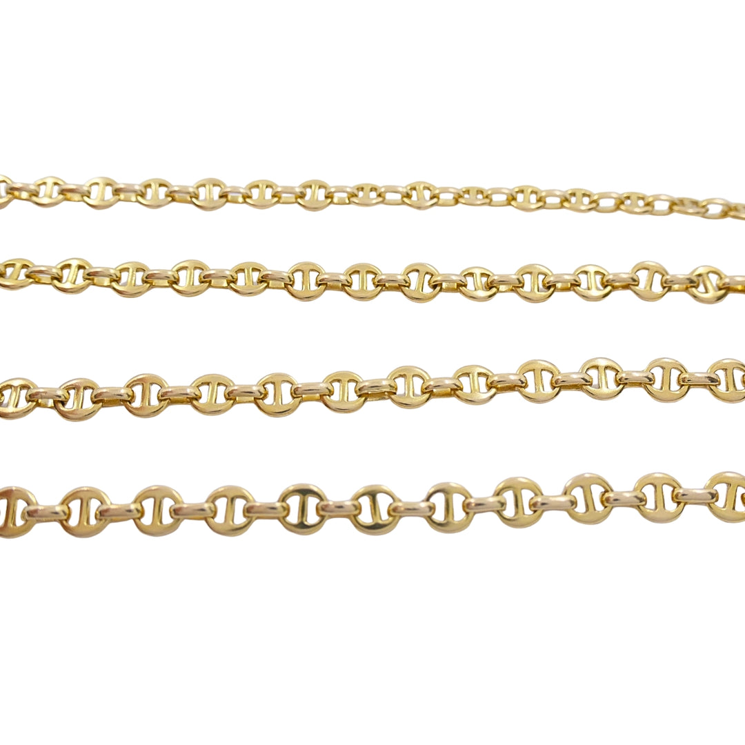 Vintage Cartier 14k Gold Rolls-Royce Key Pendant Necklace