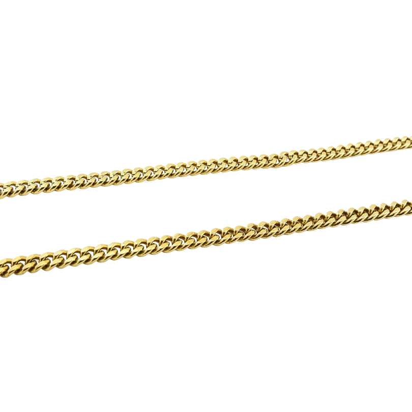 14k Gold Diamond Sapphire Pendant Necklace Eye Motif