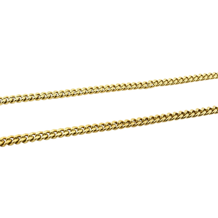 14k Gold Diamond Sapphire Pendant Necklace Eye Motif