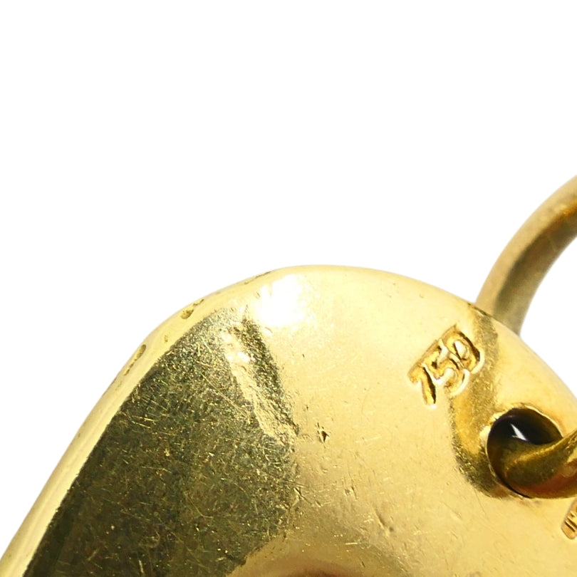 Pomellato 18k Yellow Gold Ankh Cross Pendant