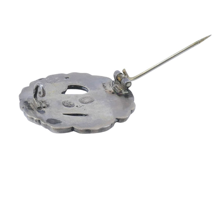 Georg Jensen 830 Silver Bird Brooch, Art Nouveau, Denmark, Circa 1915