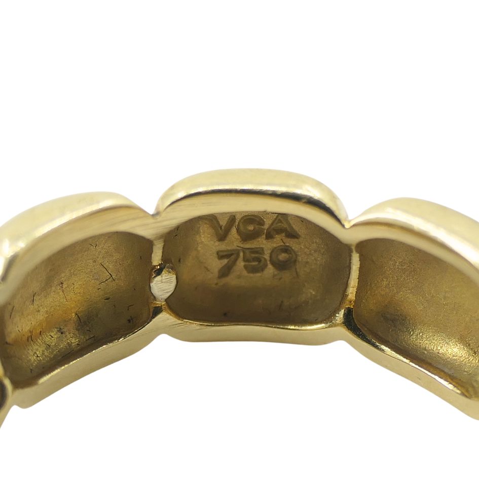 Vintage Van Cleef & Arpels 18k Gold Band Ring