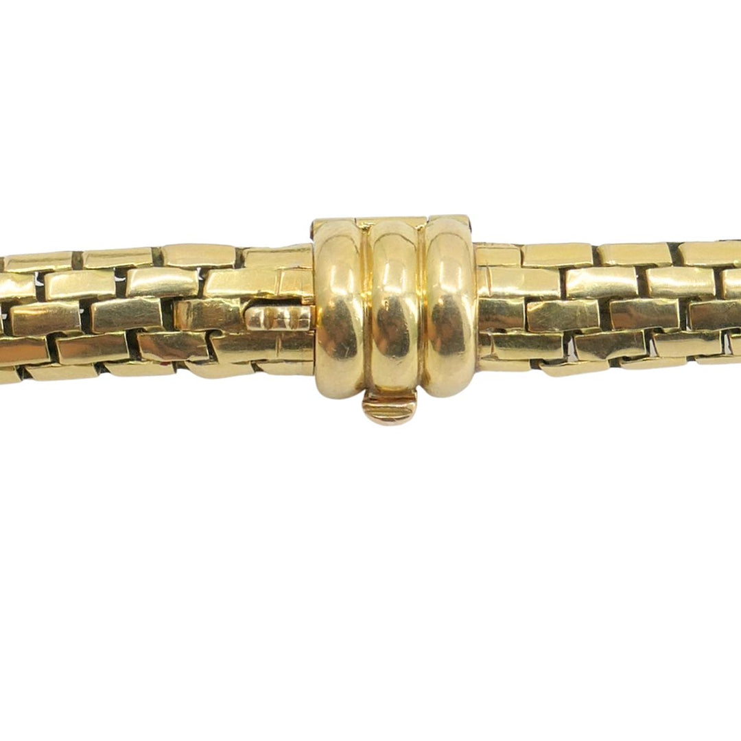 Cartier Paris 18k Gold Flexible Link Collar Necklace Mid-Century