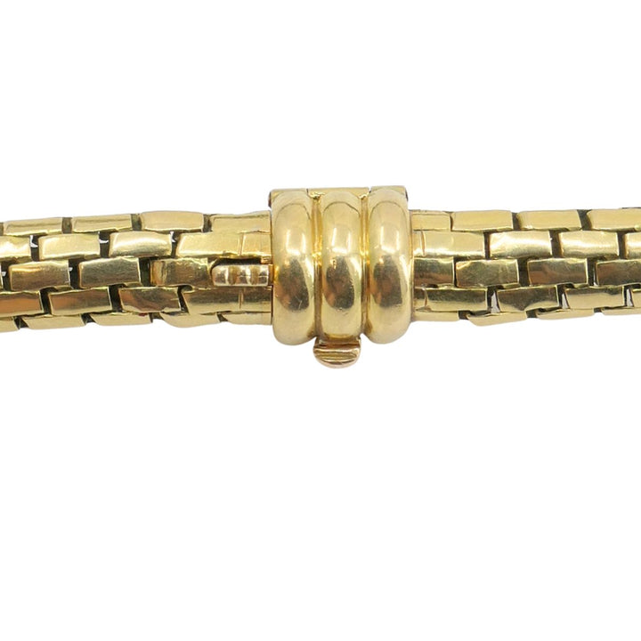 Cartier Paris 18k Gold Flexible Link Collar Necklace Mid-Century