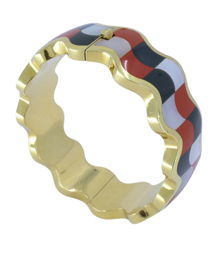 Angela Cummings for Tiffany & Co. Geometric Cuff 18k Gold Bracelet