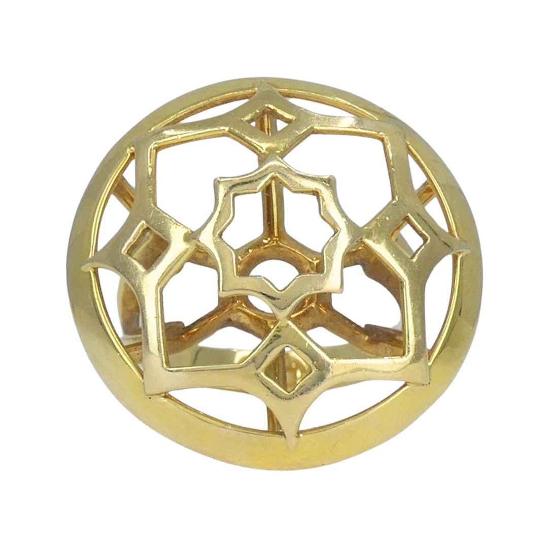 Paloma Picasso for Tiffany & Co. Zellige 18k Gold Dome Ring