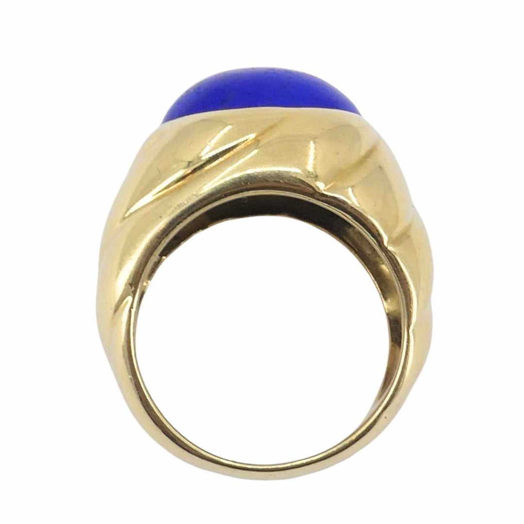 Vintage Van Cleef & Arpels 18k Gold Lapis Lazuli Ring