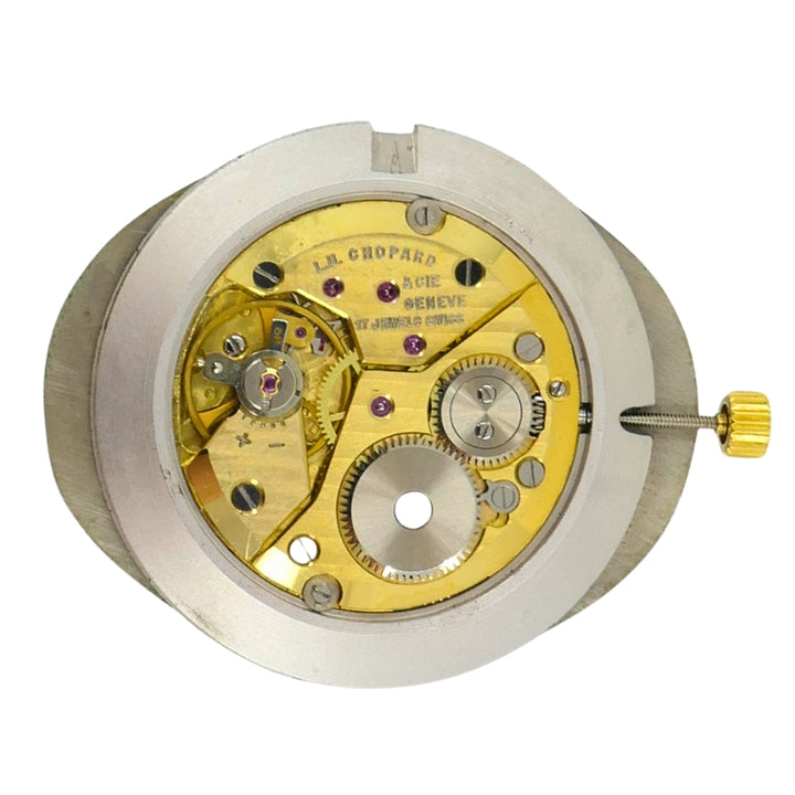 Vintage Chopard Watch 18k Gold Pendant Tiger’s Eye Black Onyx