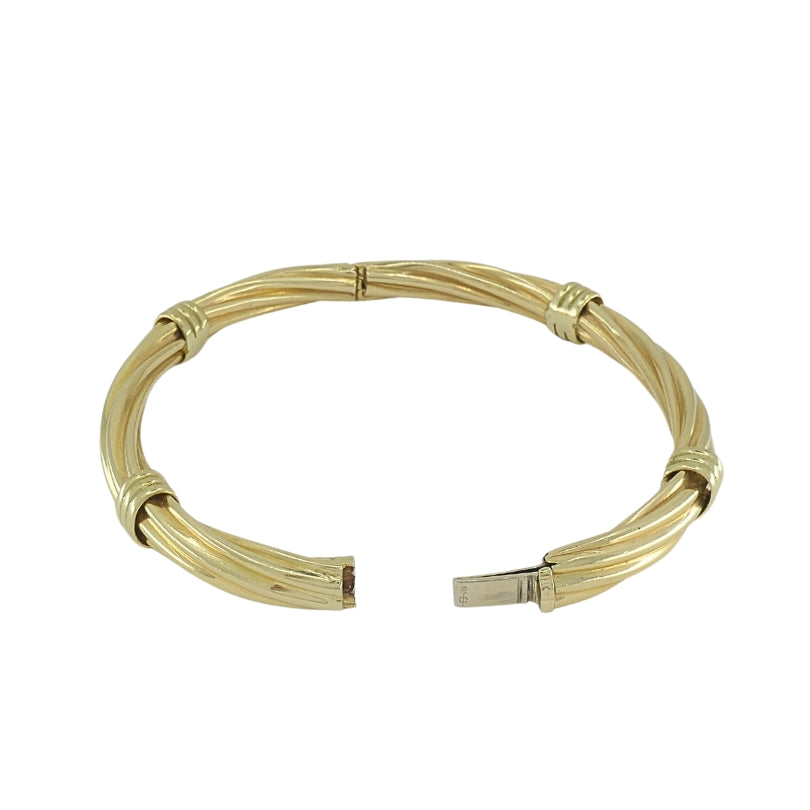 Balestra Gold Bracelet 14k Vintage Jewelry