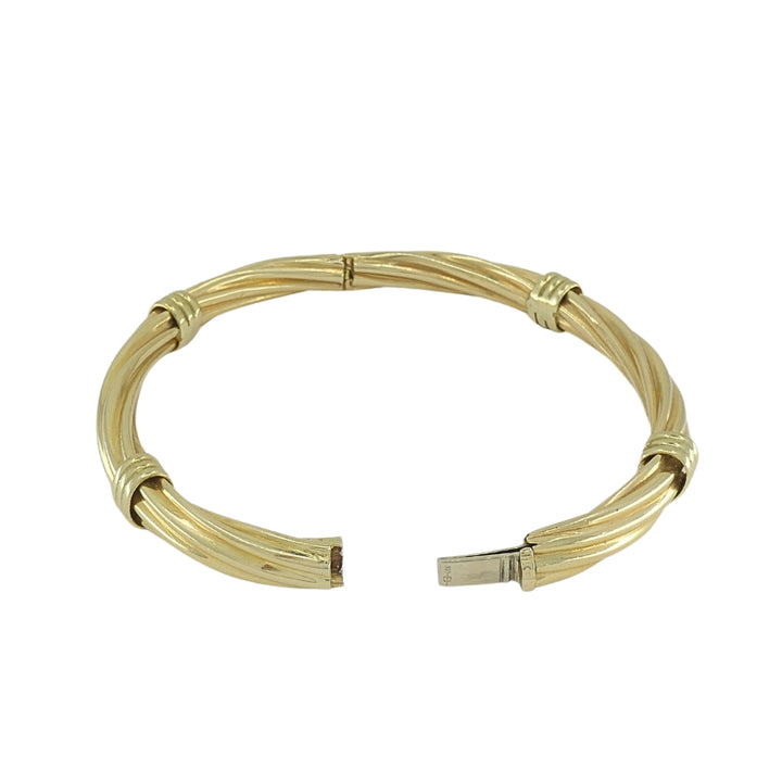 Balestra Gold Bracelet 14k Vintage Jewelry