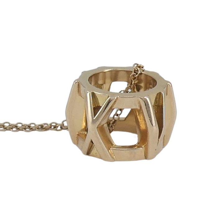 Tiffany & Co. 18k Rose Gold Atlas Pendant Necklace