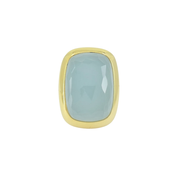 Pomellato 18k Gold Aquamarine Ring