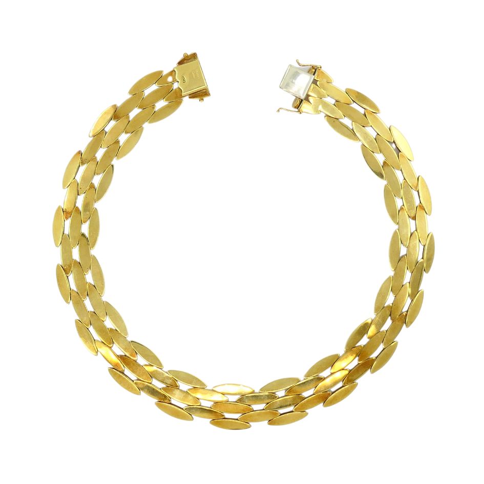 1990 Cartier Gentiane 18k Gold Necklace