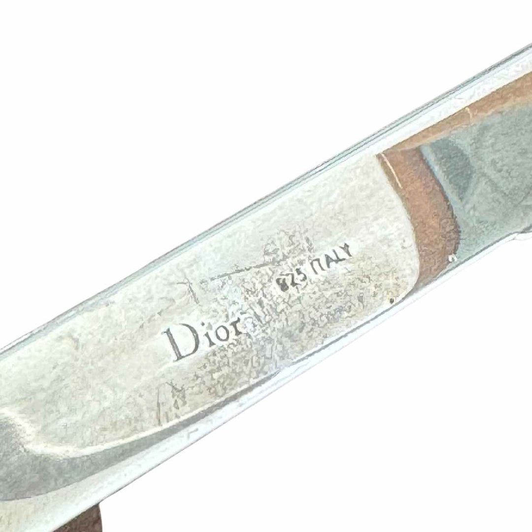 Dior Sterling Silver Enamel Italian Heart Frame