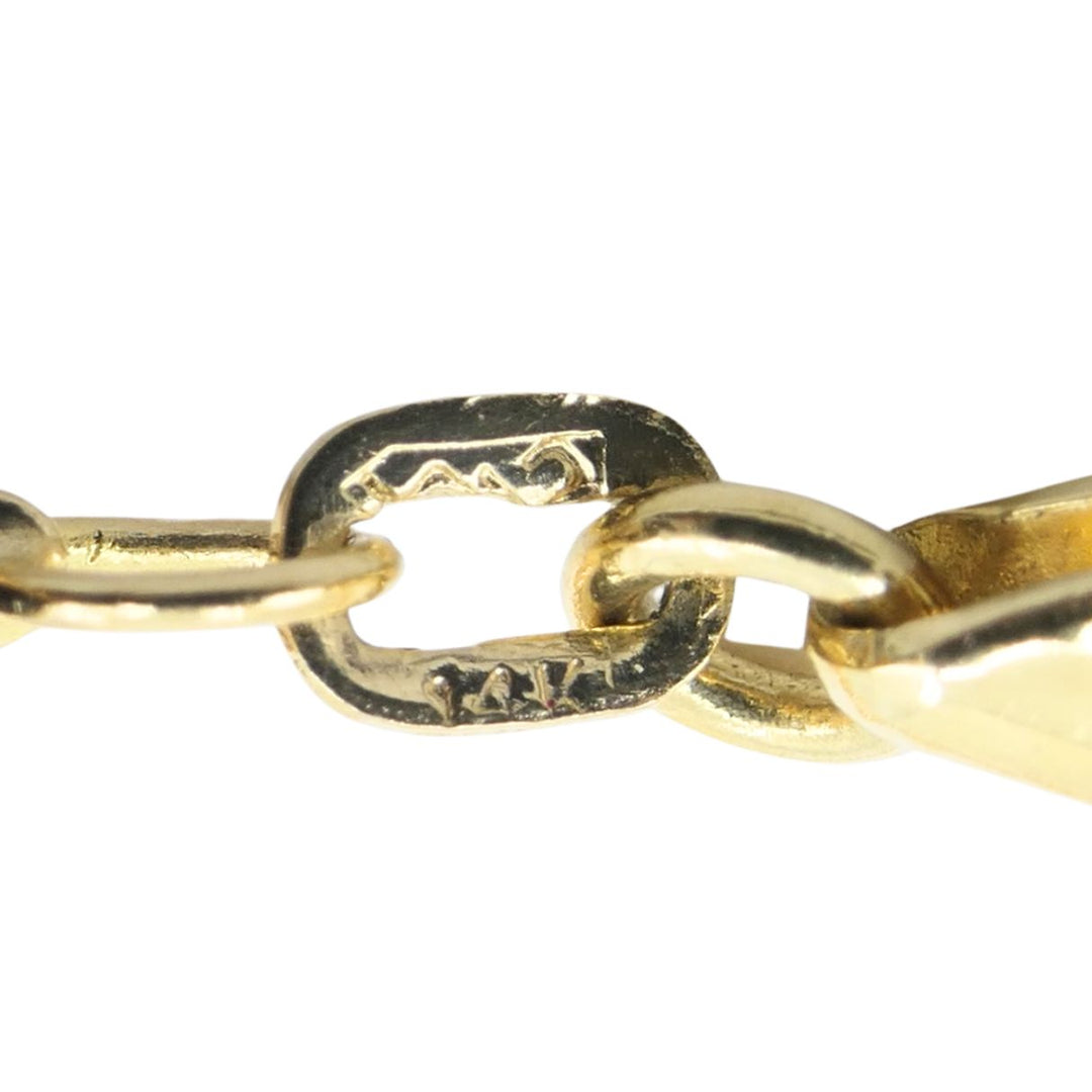 Vintage 14k Gold Ball Bead Collar Necklace Circa 1990s