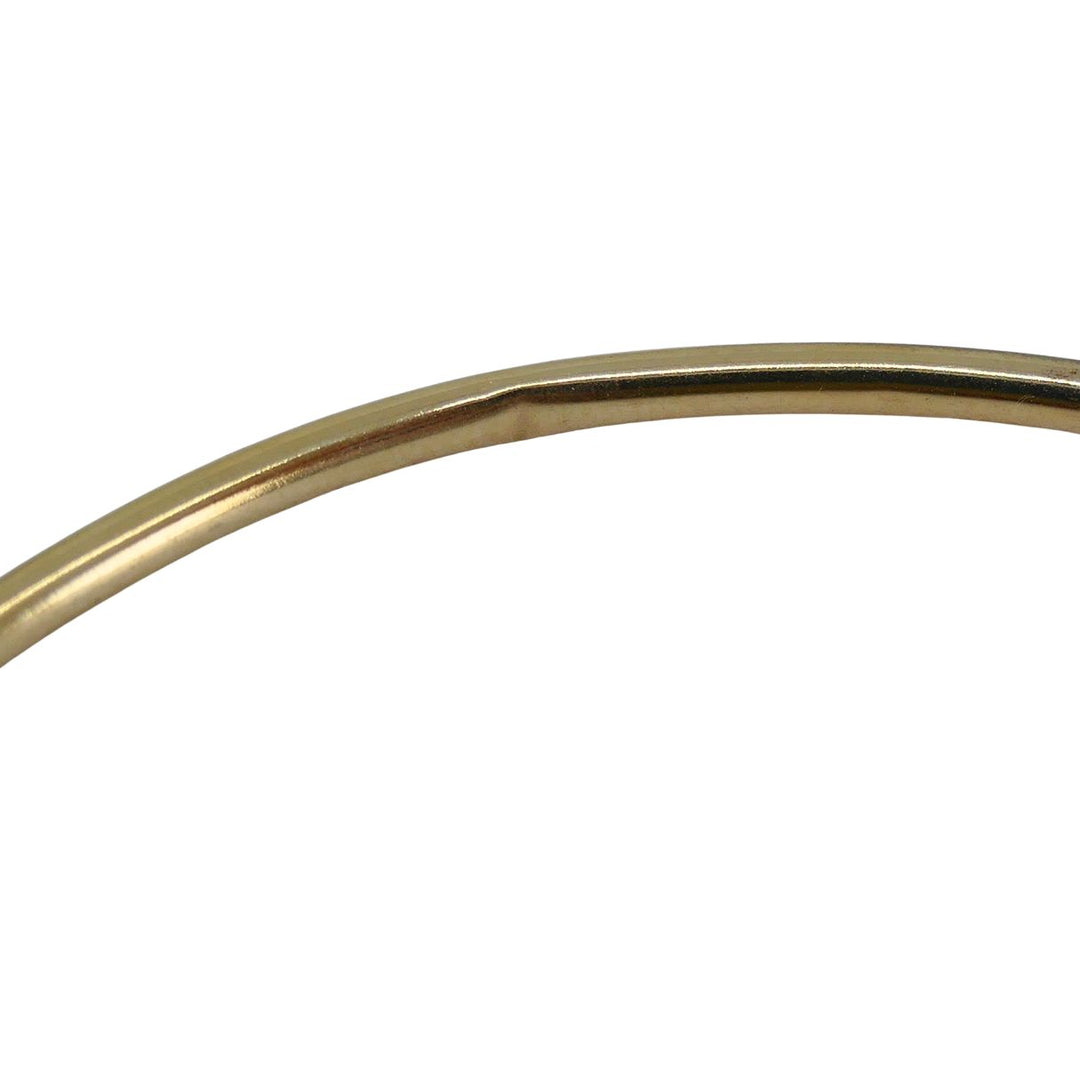 14k Gold Large Hoop Earrings