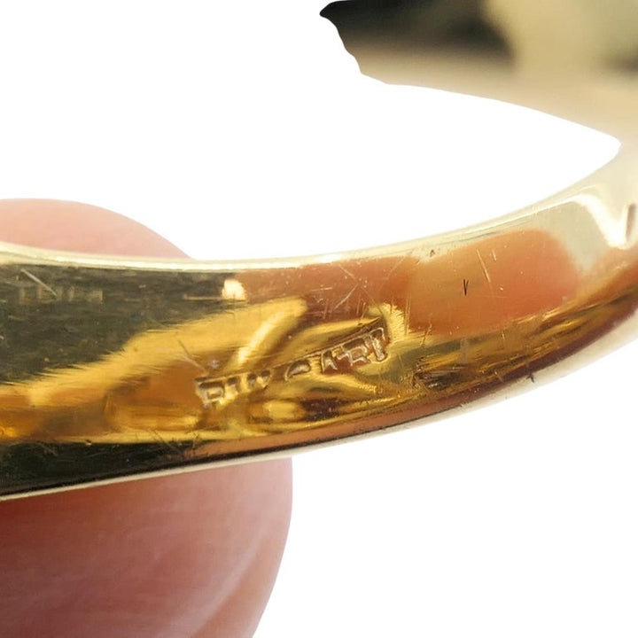 Bvlgari Vintage Bulgari 18k Gold Diamond Ring