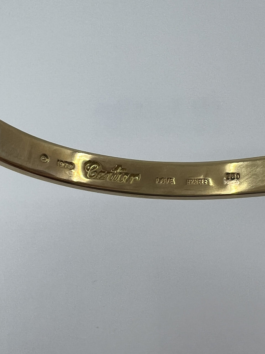 Cartier Vintage 1970 Love Bracelet