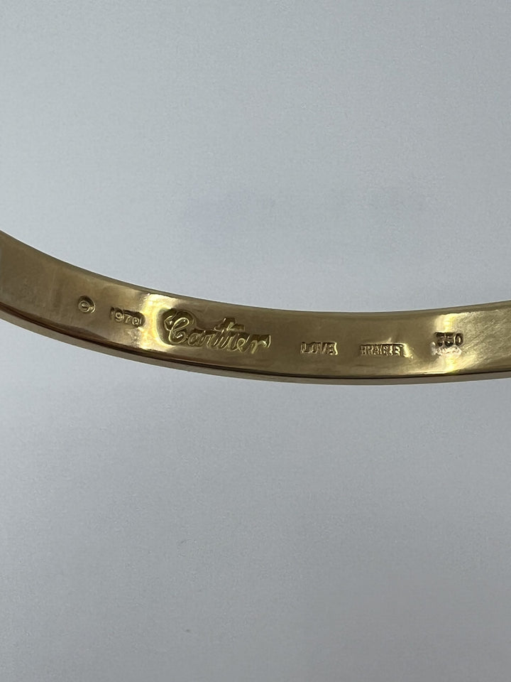 Cartier Vintage 1970 Love Bracelet