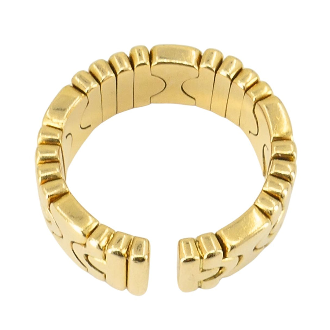 Vintage Bvlgari 18k Gold Parentesi Ring