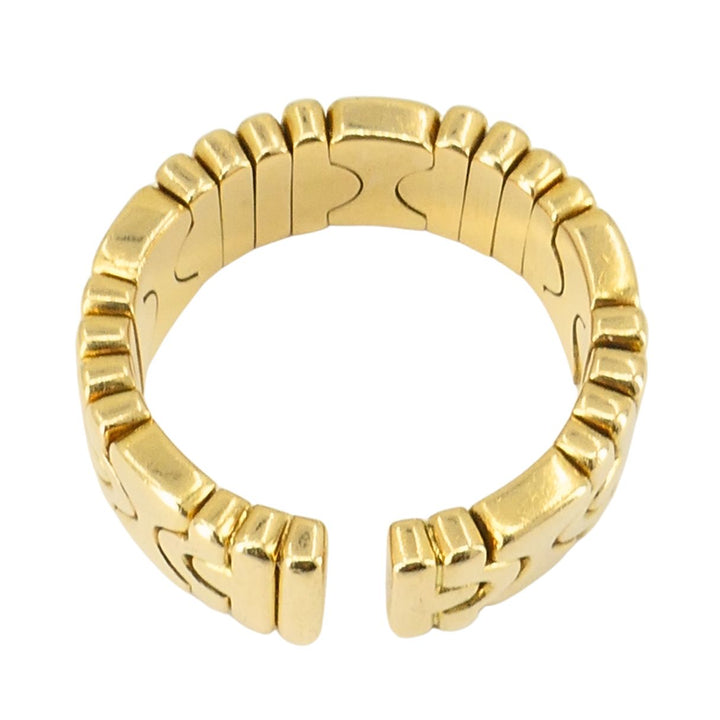 Vintage Bvlgari 18k Gold Parentesi Ring